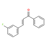 2-Propen-1-one, 3-(3-fluorophenyl)-1-phenyl-, (E)-