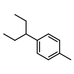 Benzene,1-(1-ethylpropyl)-4-methyl-