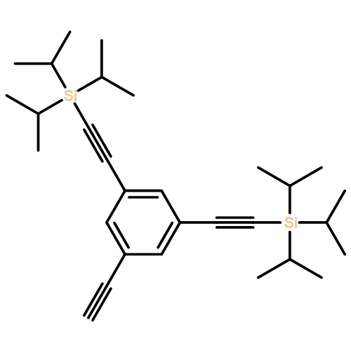 Silane,[(5-ethynyl-1,3-phenylene)di-2,1-ethynediyl]bis[tris(1-methylethyl)-