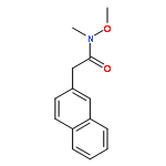 2-Naphthaleneacetamide, N-methoxy-N-methyl-