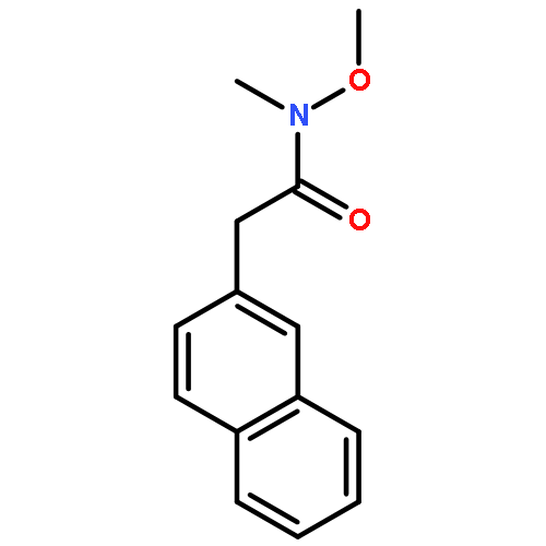 2-Naphthaleneacetamide, N-methoxy-N-methyl-