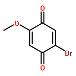 2,5-Cyclohexadiene-1,4-dione, 2-bromo-5-methoxy-