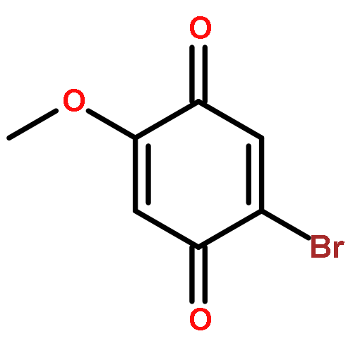 2,5-Cyclohexadiene-1,4-dione, 2-bromo-5-methoxy-