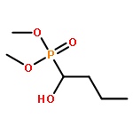 Phosphonic acid, (1-hydroxybutyl)-, dimethyl ester