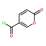 2H-Pyran-5-carbonylchloride, 2-oxo-