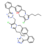 [2-butyl-1-[2'-[2-[[2-butyl-4-chloro-1-[[2'-(1H-tetrazol-5-yl) biphenyl-4-yl]methyl]-1H-imidazol-5-yl]methyl]-2H-tetrazol-5-yl]biphenyl-4-yl]methyl-4-chloro-1H-imidazol-5-yl]methanol