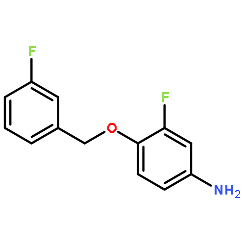 Benzenamine, 3-fluoro-4-[(3-fluorophenyl)methoxy]-