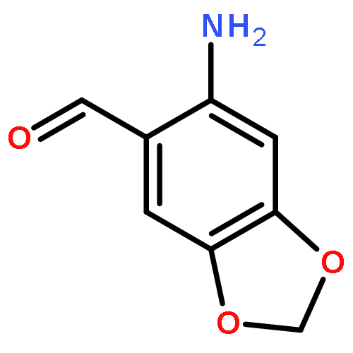 1,3-Benzodioxole-5-carboxaldehyde,6-amino-