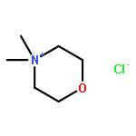 4,4-dimethylmorpholinium chloride