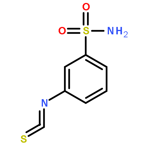 Benzenesulfonamide, 3-isothiocyanato-