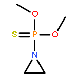 Phosphonothioic acid,1-aziridinyl-, O,O-dimethyl ester (8CI,9CI)