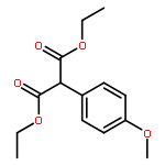 Diethyl 2-(4-methoxyphenyl)propanedioate