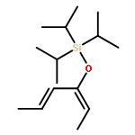 Silane, [[(1Z,2E)-1-ethylidene-2-butenyl]oxy]tris(1-methylethyl)-