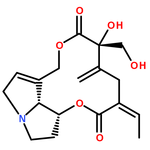 [1,6]Dioxacyclododecino[2,3,4-gh]pyrrolizine-2,7-dione,3-ethylidene-3,4,5,6,9,11,13,14,14a,14b-decahydro-6-hydroxy-6-(hydroxymethyl)-5-methylene-,(3Z,6S,14aR,14bR)-