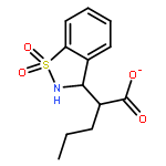 1,2-Benzisothiazole-3-aceticacid, 2,3-dihydro-, propyl ester, 1,1-dioxide