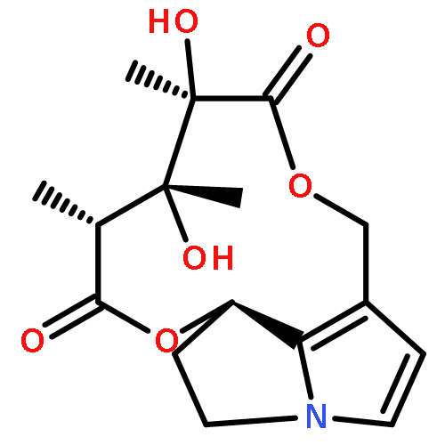 2H-[1,6]Dioxacycloundecino[2,3,4-gh]pyrrolizine-2,6(3H)-dione,4,5,8,12,13,13a-hexahydro-4,5-dihydroxy-3,4,5-trimethyl-, (3R,4R,5R,13aR)-