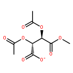 Butanedioic acid, 2,3-bis(acetyloxy)-, monomethyl ester, (2R,3R)-