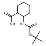 Cyclohexanecarboxylicacid, 2-[[(1,1-dimethylethoxy)carbonyl]amino]-, (1R,2R)-