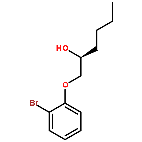 2-Hexanol, 1-(2-bromophenoxy)-, (2S)-