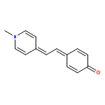 2,5-Cyclohexadien-1-one,4-[2-(1-methyl-4(1H)-pyridinylidene)ethylidene]-