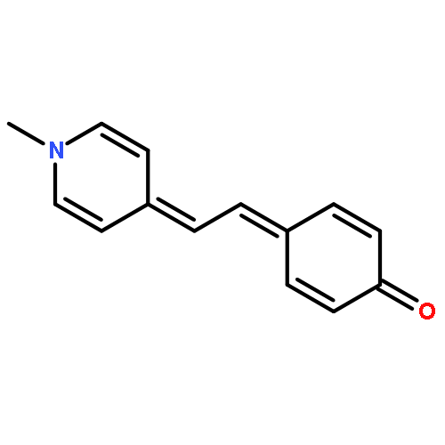 2,5-Cyclohexadien-1-one,4-[2-(1-methyl-4(1H)-pyridinylidene)ethylidene]-