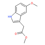 1H-Indole-3-acetic acid, 5-methoxy-, methyl ester