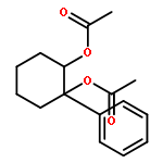 1-Phenylcyclohexane-cis-1,2-diol-diacetate