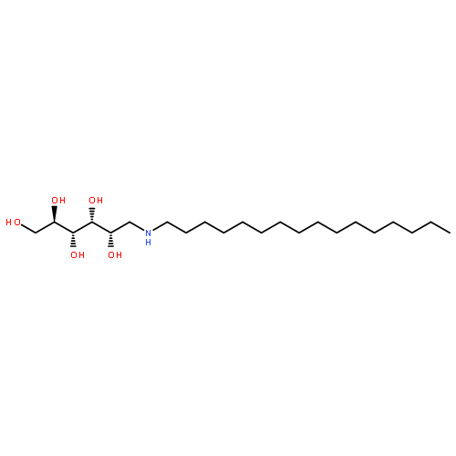 D-Glucitol, 1-deoxy-1-(hexadecylamino)-