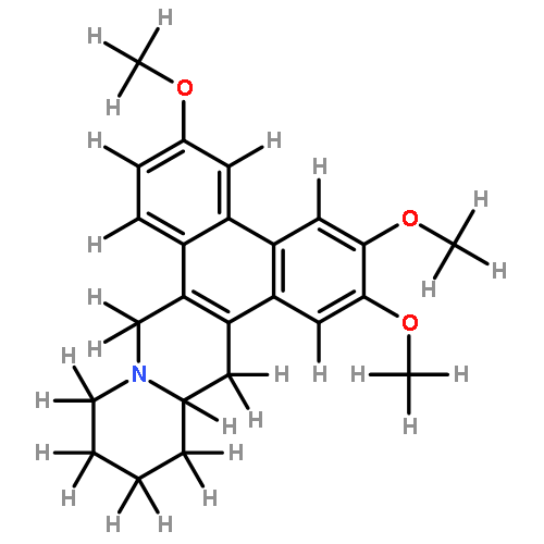 (+-)-2,3,6-Trimethoxy-11,12,13,14,14a,15-hexahydro-9H-dibenzo[f,h]pyrido[1,2-b]isochinolin