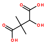 Butanedioic acid, 3-hydroxy-2,2-dimethyl-