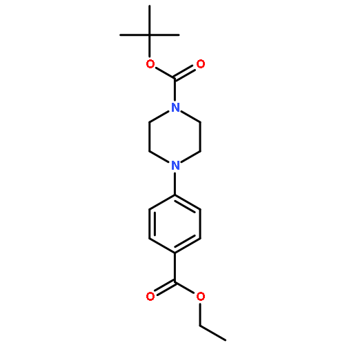 tert-Butyl 4-(4-(ethoxycarbonyl)phenyl)piperazine-1-carboxylate