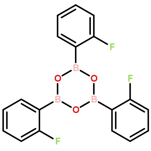 Boroxin, tris(2-fluorophenyl)-