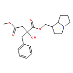 1-[(1S,7aS)-hexahydro-1H-pyrrolizin-1-ylmethyl] 4-methyl (2R)-2-benzyl-2-hydroxybutanedioate