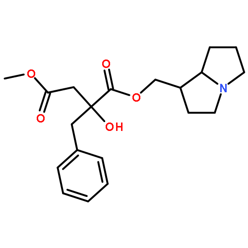 1-[(1S,7aS)-hexahydro-1H-pyrrolizin-1-ylmethyl] 4-methyl (2R)-2-benzyl-2-hydroxybutanedioate