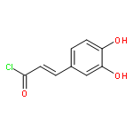 3-(3,4-DIHYDROXYPHENYL)PROP-2-ENOYL CHLORIDE 