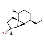 1H-Cyclopenta[1,3]cyclopropa[1,2]benzen-3-ol,octahydro-3,7-dimethyl-4-(1-methylethyl)-, (3S,3aR,3bR,4S,7R,7aR)-