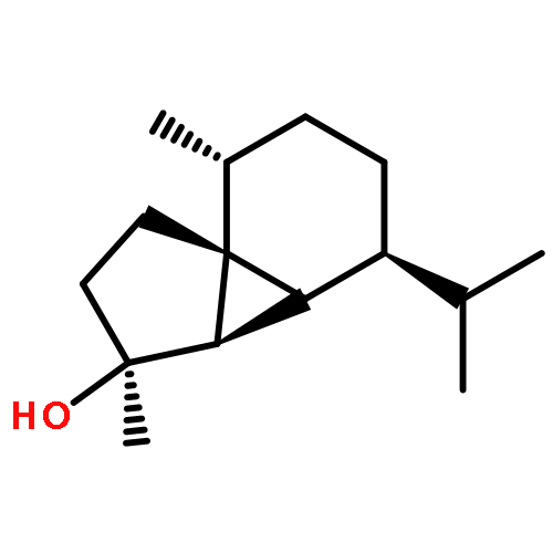1H-Cyclopenta[1,3]cyclopropa[1,2]benzen-3-ol,octahydro-3,7-dimethyl-4-(1-methylethyl)-, (3S,3aR,3bR,4S,7R,7aR)-
