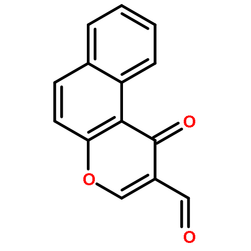 1H-Naphtho[2,1-b]pyran-2-carboxaldehyde, 1-oxo-