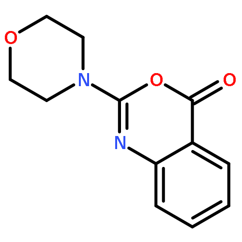 4H-3,1-Benzoxazin-4-one, 2-(4-morpholinyl)-