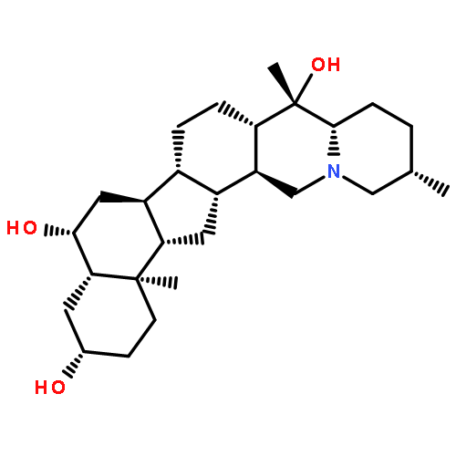 Cevane-3,6,20-triol, (3b,5a,6b)-