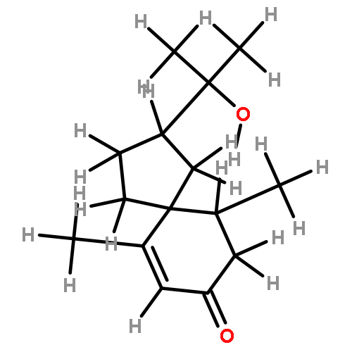 (4S,5S,7R)-2-Oxo-hinesol; (3R,5S,6S)-3-(2-Hydroxy-propyl-(2))-6,10-dimethyl-8-oxo-Delta9-spirodecen