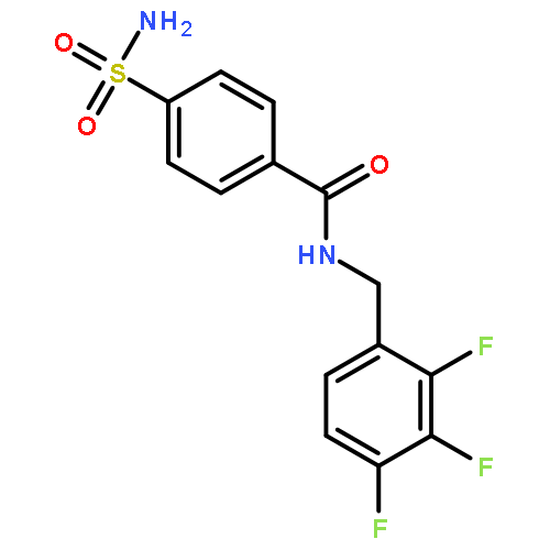 Benzamide, 4-(aminosulfonyl)-N-[(2,3,4-trifluorophenyl)methyl]-