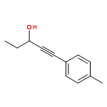 1-Pentyn-3-ol, 1-(4-methylphenyl)-