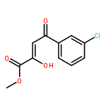 4-(3-Chlorophenyl)-2-hydroxy-4-oxobut-2(Z)-enoic acid methyl ester