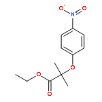 2-Methyl-2-(4-nitro-phenoxy)-propionic acid ethyl ester