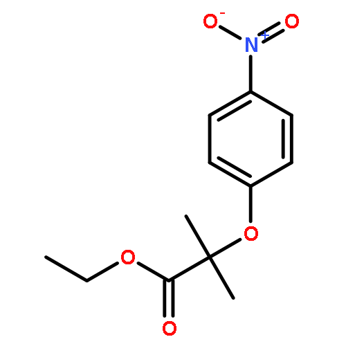 2-Methyl-2-(4-nitro-phenoxy)-propionic acid ethyl ester