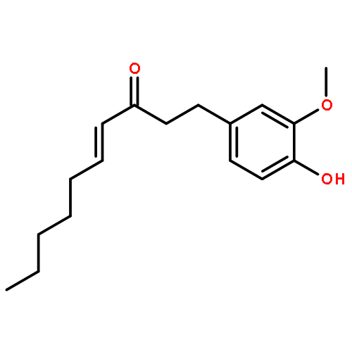 4-Decen-3-one, 1-(4-hydroxy-3-methoxyphenyl)-, (4E)-