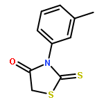 4-Thiazolidinone,3-(3-methylphenyl)-2-thioxo-