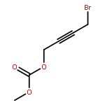 Carbonic acid, 4-bromo-2-butynyl methyl ester