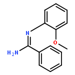 N'-(2-methoxyphenyl)benzenecarboximidamide